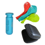 Maxbell Freediving Ear Equalization with Storage Box Freediving Ear Pressure Balance Blue