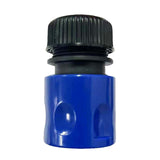 Maxbell 1/2inch Garden Hose Quick Connector Sturdy for Gardening Lawn Plant Watering Blue and Black