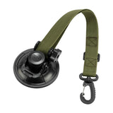 Maxbell Adjustable RV Door Retainer Strap Accessory Lightweight Silicone Suction Cup Green