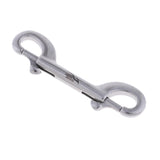 Maxbell Diving Stainless Steel Double Ended Bolt Snap Buckle Metal Clip Hook 115mm - Aladdin Shoppers