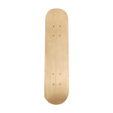 Maxbell DIY Blank Skateboard Deck Double Sided Home Decor Replacement for Boys Girls 60CM