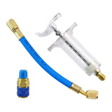Maxbell Oil Dye Injectors Kit Tool Manual Sturdy Air Conditioning Tool for Auto