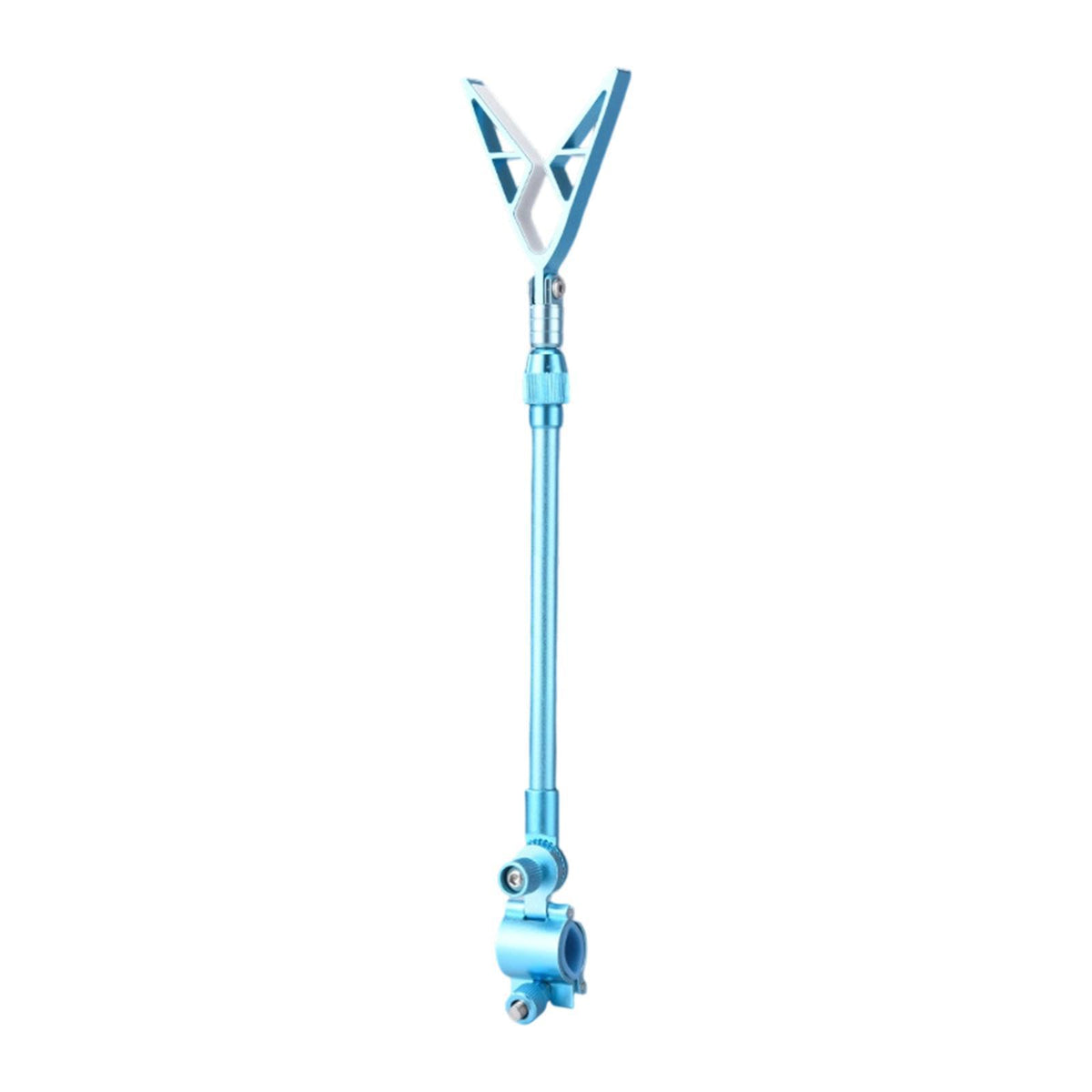 Maxbell Fishing Rod Holder Retractable Portable Multifunction Fishing Pole Bracket Rack Sky Blue