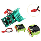 Maxbell 3340 RC Cooling Fan Repair 540 Heat Sink Motor Fan for Vxl-3S Green