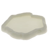 Maxbell Maxbell Reptile Tortoise Gecko Feeding Bowl Food Water Resin Dish Bowl Noctilucent S