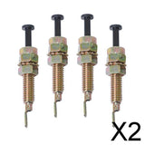 Maxbell 2x4pcs Universal Car Truck Door Trunk Alarm Light Hood Jamb Pin Switch Bonnet