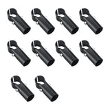 Maxbell 10 Pieces Tube Connector Sturdy for Simplified Sheds Greenhouses Shelf Frame 2 Way