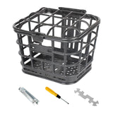Maxbell Electric Bike Basket ABS Cargo Carrier for Picnic Cycling Electric Bike No Liner