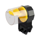 Maxbell Automatic Fish Feeder Newts Adjustable Self Feed Portable Vacation Feeder yellow