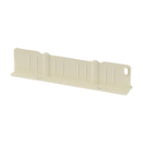 Sink Splash Guard with Sponge Holder Premium Storage Rack Water Splash Guard white