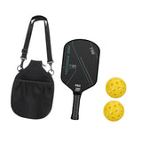 Maxbell Carbon Fiber Pickleball Paddle Comfort Grip for Consistency Control Training Green