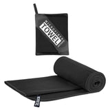 Maxbell Quick Drying Towel Fast Drying Travel Towel for Camping Outdoor Workout Black