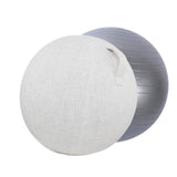 Maxbell Yoga Ball for Exercise with Cover Thickened Rhythmic Gymnastics Office 55 cm Beige