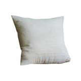 Maxbell Corduroy Pillow Cover 45x45 cm Modern Pillow Case for Bed Guest Room Bedroom White