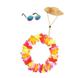 Maxbell Goose Outfit Lovely Funny Holiday Hawaiian Decorative for Outdoor Lawn Porch