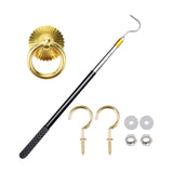 Attic Ladder Pull Down System Hardware Kit Storage Hook Attic Pull Down Hook