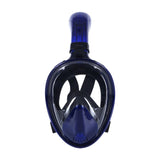 Maxbell Diving Mask Full Dry Lightweight Scuba Diving Goggles Silicone Swimming Mask LXL blue