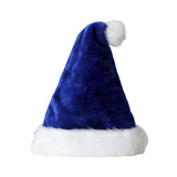 Christmas Santa Hat Winter Headdress Party for Xmas Celebration Party Favors Blue