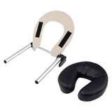 Maxbell Face Cradle with Pillow for Massage Table Sturdy Cushion for Beauty Home SPA Aluminum Alloy