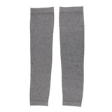 Maxbell Maxbell 1 Pair Women Winter Over Knee Footless Socks Leg Warmer Sleeves  Gray