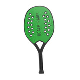 Maxbell Beach Tennis Racket Portable Outdoor Competition Premium Beach Tennis Paddle Green Single Racket