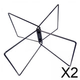 Maxbell 2xFoldable Cooler Stand Portable Stable Luggage Rack for Picnic Camping Hiking