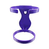 Maxbell Bag Cup Holder Handbag Accessories Foldable Water Bottle Holder Purple