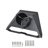 Maxbell Pipe Adapter Kit Pole Mount Adapter Mounting Kit for Gen 3 V3 Kickstand Dish Black