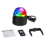 Maxbell Sound Activated Party Light Compact Size DJ Lighting for Room Hotels Parties