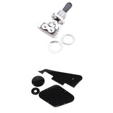 Maxbell Scratchplate pickguard Cavity Switch Covers & 3-way Toggle Switch For LP guitar