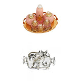 Maxbell Dolls House Miniature Accessories Perfume Bottle Tray Set & Tea Coffee Tableware