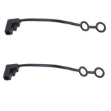 Maxbell 2Pieces Waterproof Cover Case for SAE Harness Extension Cable