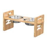 Maxbell Raised Dog Bowls Nonslip Puppy Dish Pet Stand for Kitten Small Dogs and Cats