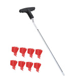 Golf Grip Removal Tool Golf Grip Remover Saver 11" Repair for Sports Golfing Red