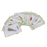 Maxbell Maxbell Preschool Educational Sight Word Flash Cards Vegetable - 20 Pieces