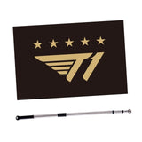 Maxbell Ti Esports Flag Gaming Event Fan Banner Multipurpose Background Support Flag 192cmx128cm