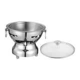 Maxbell Traditional Chinese Hot Pot Stainless Steel Hot Pot for Camping Home Use
