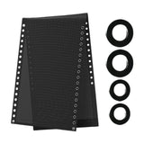 Maxbell Recliners Chair Replacement Fabric Camping Backyard Patio Lounge Chair Cloth Black