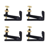 Maxbell 4 Metal Violin String Fine Adjuster Tuners+ 5pcs E Strings for 3/4 4/4 Violin