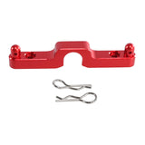 Aluminum Alloy Rear Body Pillar Rear Dust Cover Bracket for 14302 1:14 14301 Red