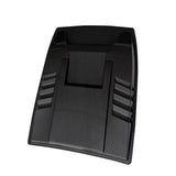 Maxbell Car Bonnet Scoop Hood Cover Engine Hood Decoration Cover Carbon Fiber Black