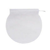 Maxbell 400Pcs Round Empty Tea Filter Bags Loose Herbs Teabag Beige&White