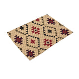 Maxbell Cotton Linen Geometric Print Art Pattern Placemats Table Mats Pattern 4 - Aladdin Shoppers