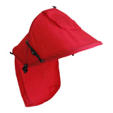 Maxbell Stroller Sunshade Canopy Stroller Sun Shade Extender for Pram Walking Travel red