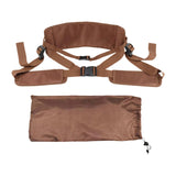 Maxbell Lower Back Support Belt Portable Support for Office Fitness Men Women