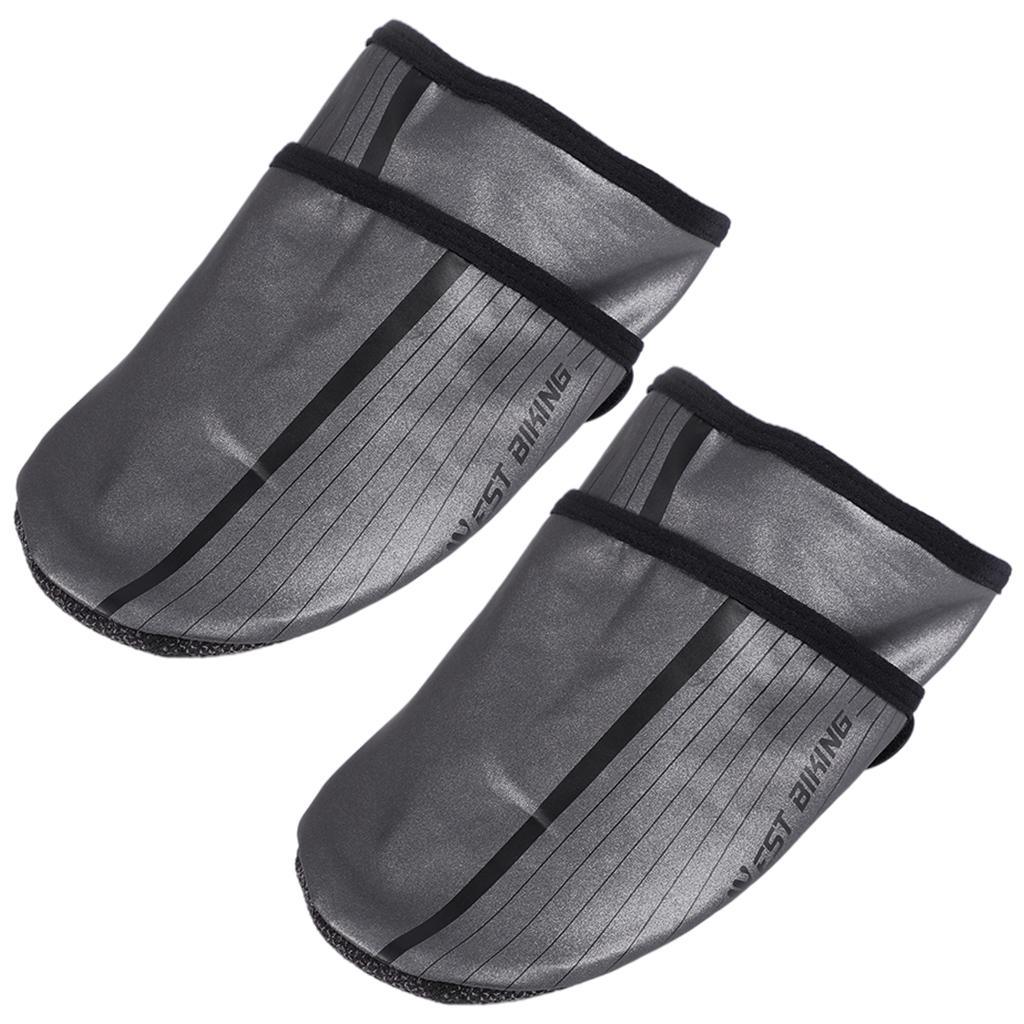 Maxbell Maxbell Cycling Shoe Cover Overshoes Shoecover Half Palm Riding Winter XL Dark Grey