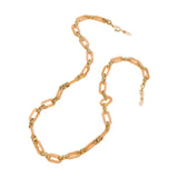 Maxbell Glasses Chain Holder Acrylic Sunglasses Lanyard for Office Photo Props Beach Champagne