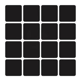 Maxbell Rug Pad Grippers Square Double Sided Stickers for Tile Dining Room Farmhouse 16 Pieces