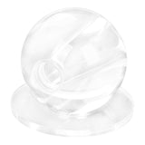 Maxbell Pool Ball Training Acrylic Sturdy Aiming Practice Tool Snooker Training Ball Hole 16mm Clear