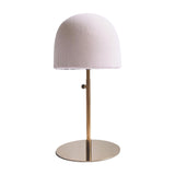 Maxbell Hat Display Stand Metal Hat Rack for Cabinet Office Wig Styling Practice Gold